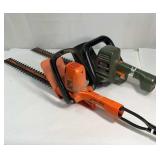 2 - 18 in electric  trimmers black and decker