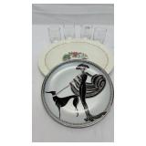 Symphony in black limited edition plate, 4 mini