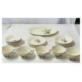 21 piece china tea set.