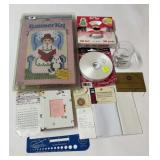 Bead kit, ribbon and assorted craft items
