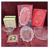 Lot of Traditional Holiday Serving Decorations