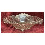 Vtg Fostoria Cambridge Caprice Clear Footed 12...