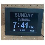 8 inch Digital Day Clock