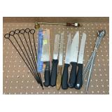 Lot of Knives and Skewers