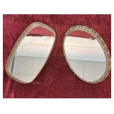 Mirrored Serving Trays