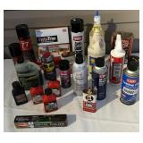 Garage Oils, Lubricants and Cleaners