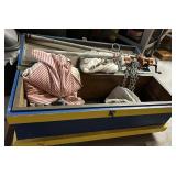 Pipe Clamps, Sand Bags, Heavy Case on Casters