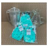 Pitcher and Pineapple Jello or Ice Molds