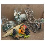 Lot Large Pier One Holiday Decorations