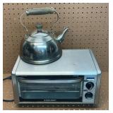 Toaster Oven and Tea Kettle
