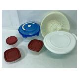 collapsible bowl and food containers