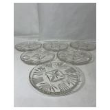vintage federal glass plates