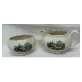 vtg 'Old World Garden' set -Lancaster & Sandland
