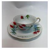 Lefton or Norcrest teacup and saucer