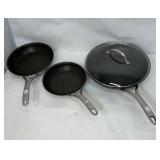 Lot of Sauce and Frying Pans