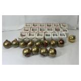2ND HOME DEPOT XMAS ORNAMENTS WITH BOX