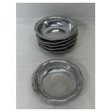 Wilton Armetale Queen Anne metal bowls