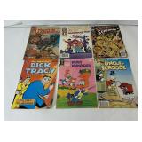 Superman Woody Woodpecker Dick Tracy Comics