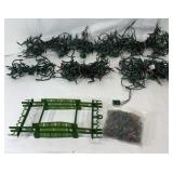 xmas lights, holder, and spare bulds