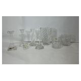 Lot of Mixed Lead Crystal Items