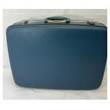 vintage Amcrest hard shell suitcase