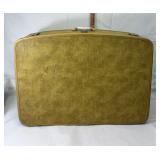 vintage Hawthorne hard-shell suitcase