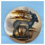 African copper 3D art