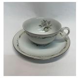 Diamond China Romance Cup Saucer