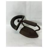 antique cast iron sad iron (or flat iron)