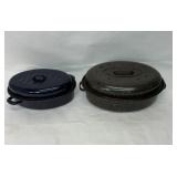 Enamelware Roasting Pans
