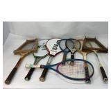 Lot of Racquets