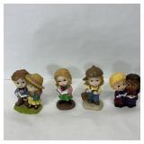 Vtg Tender Times resin/ceramic collectibles