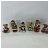 Vtg vintage Boyds Bears resin figurines