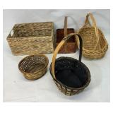 Lot of Wicker Baskets