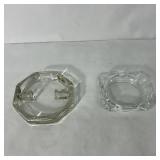 Pair Vtg Ash Trays