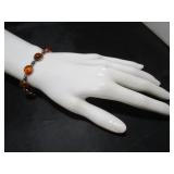 Silver Bracelet w/ Amber?