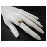 14k Ring w/ Pendant & Stone