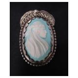 Sterling Brooch / Pendant