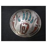 Navajo Sterling Brooch / Pendant