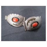 Sterling Watch/Bracelet Links w/ Stones