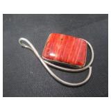 Silver Pendant w/ Stone