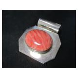 Silver Pendant w/ Stone