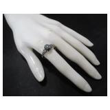 1992 Class Ring w/ Blue Stone