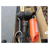 Air Pump, Flashlights, Battery Powered Lanterns