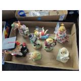 Fairies, Farmers, Graduation Figurines