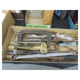 C-Clamp, Wrenches, Pry Bar, Mallet