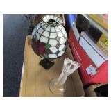 Bud Vase, Stained Glass Candle Holder