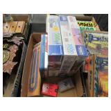 Puzzles, Checkers, Cribbage Board