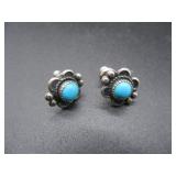 Sterling Earrings w/ Turquoise?