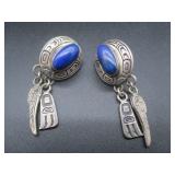 Sterling Earrings w/ Stones